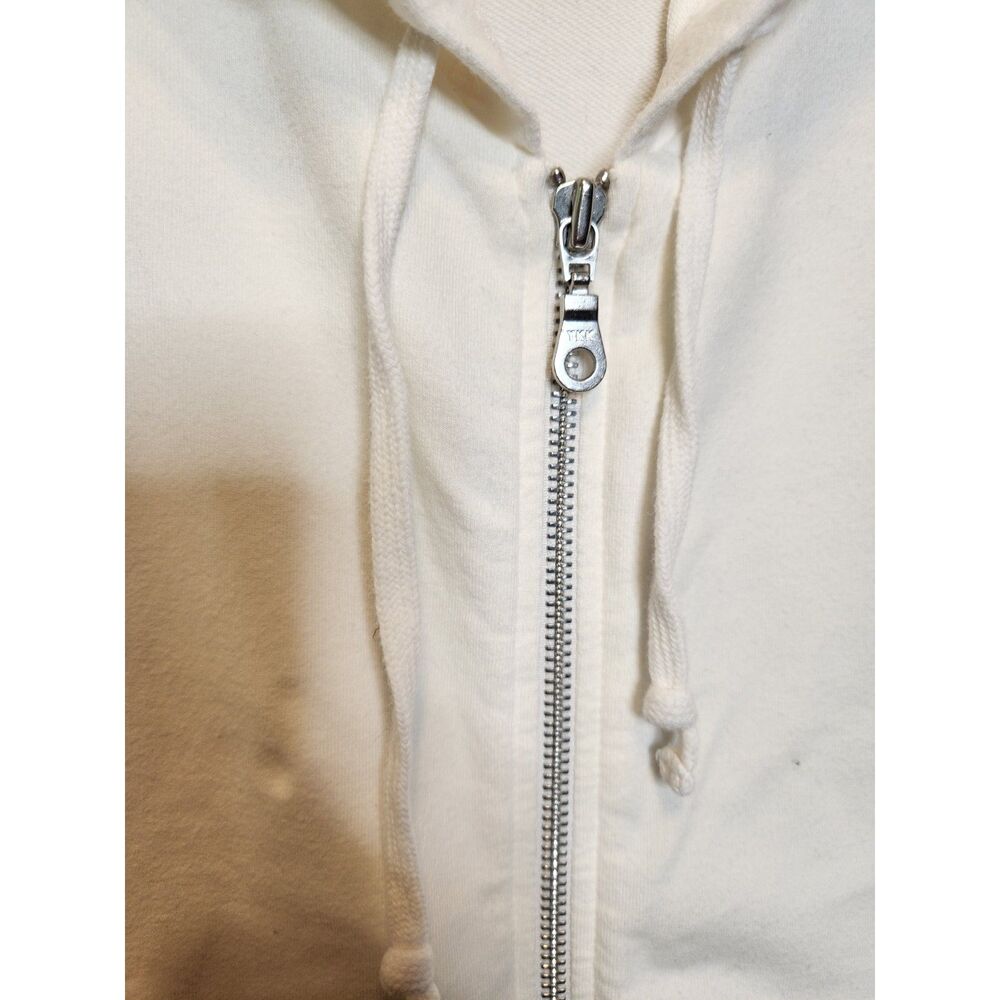 Old Navy White Hoodie Zippered Women's Size XXL - Picture 4 of 6